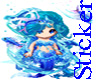 Mermaid Blue Doll