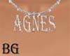 *N* Name necklace Agnes