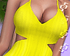 Neon Sun Dress - Yellow