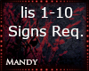 Lithe - Signs Req.