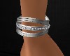 Diamond/ Silver Bracelet