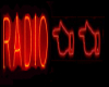 {CB} Neon radio sign