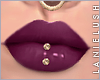 LL* Gold Lip Piercing