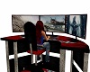 blk/red gaming desk