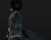 Formal Black 9 tailed wolf