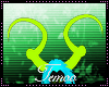 T|» Lime Green Horns