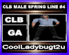 CLB MALE SPRING LINE #4