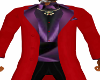 Red & Purple Tux Top