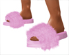 PINK FUZZY SLIPPERS