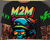 M2M music graphic Tshirt