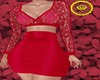 Luana red lace RLL