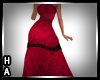 {HA} Crimson Dress