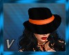 Zanya Fedora (orange)