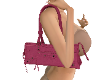 city bag red shoulder