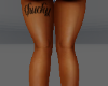 *Chucky Custom Leg Tatt