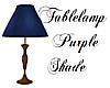 Tablelamp Purple Shade