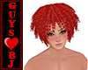 Red Glitter Curls