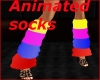 Animated leg warmers