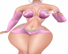 Pink heart bodysuit