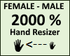 Hand Scaler 2000%