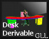 GLL Curve Desk Derivable
