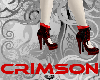 Crimson Vamp Heels