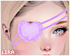 Lilac Heart Eyepatch