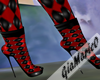 g;JESTER'red boots