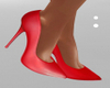 Metallic Red Heels