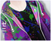 Z. Hoodie Painting Vio