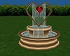 brass heart fountain