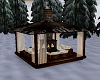 outdoor winter firepit