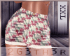 2G3. Floral- short - Xxl