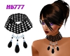 HB777 DP Necklace Black