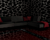 Dark Suede Attic Couch