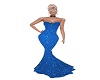 NA-Blue Glitter Gown