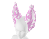 Pink Cow print ears