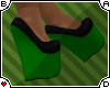 `B Anna Shoes Green
