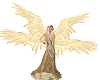 Quad wings angel gold