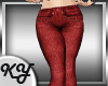 !K! Red Jeans