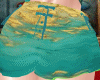 MxU-Turquoise shorts