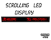 Scrolling LED display #1