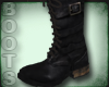 Biker Combat Boots