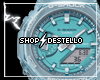 f aqua blue gshock+