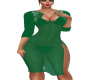 Xmas Green Elegant Lady
