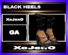 BLACK HEELS