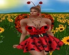 Ladybug Dress Medium