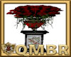 QMBR Red Roses Pedestal