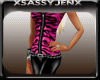 Pink Zebra Bodysuit V1