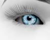 Icy eyes + snowflakes